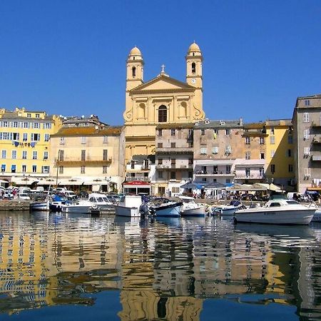 Appartement Vue Mer Avec Parking Gratuit Sur Place Bastia  Exterior foto